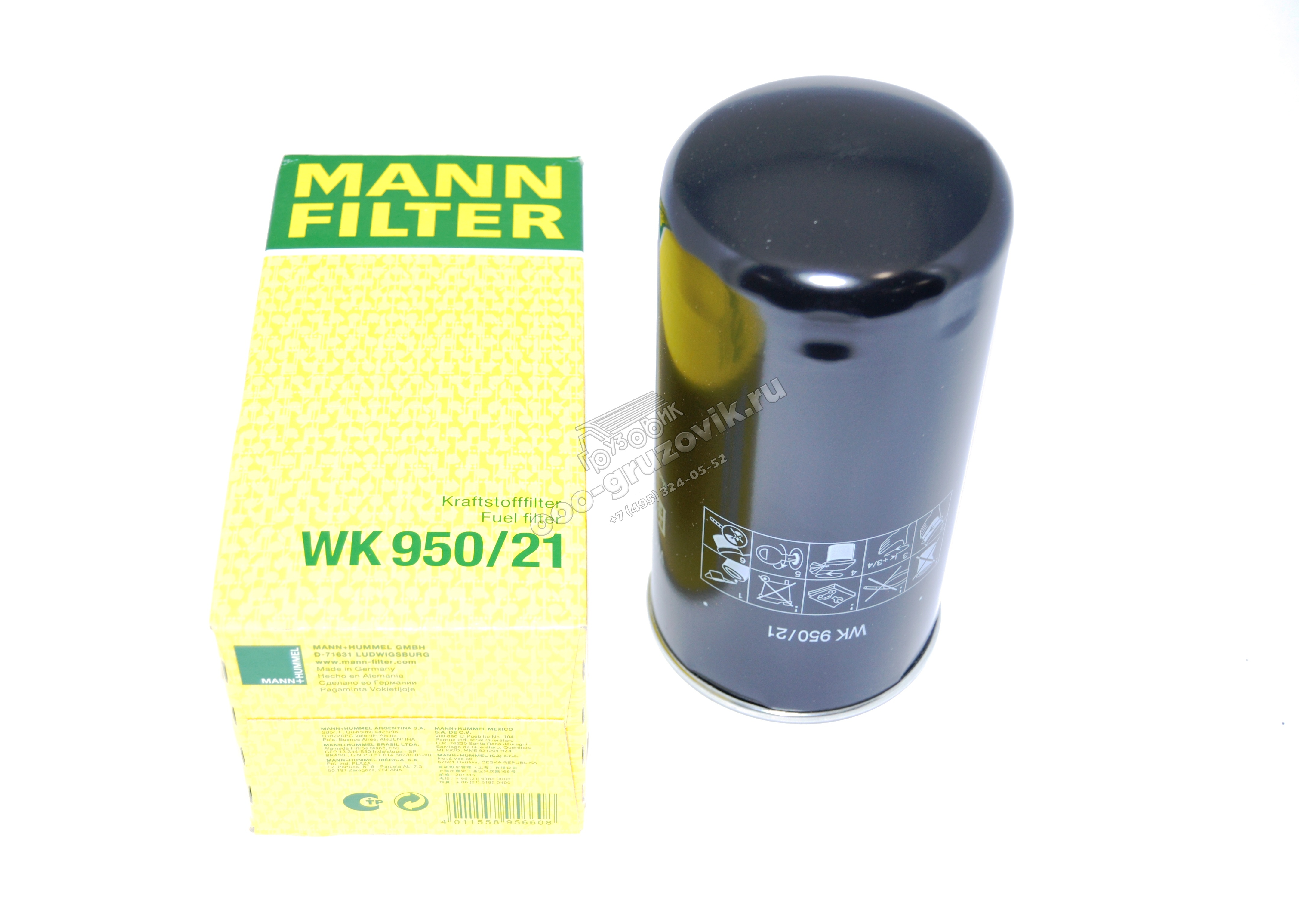     Cummins  "MANN-FILTER", : WK950/21
