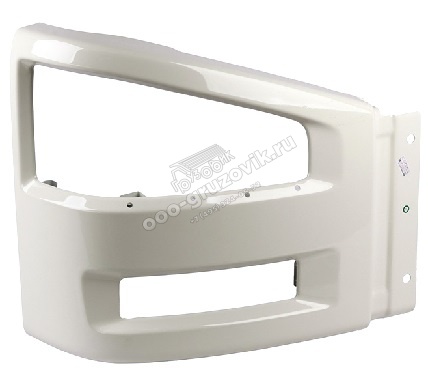 Бампер правая часть МЕТАЛЛ (БЕЛЫЙ) FAW J6, артикул: 2803040-70U