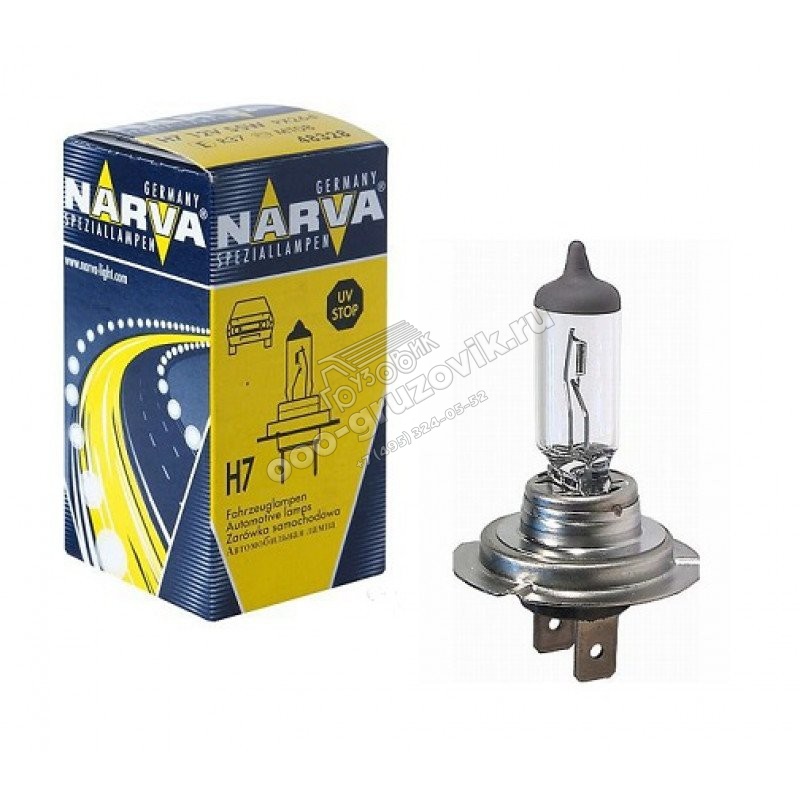 Лампа  галогеновая Н7 12V 55W "NARVA", артикул: 48328