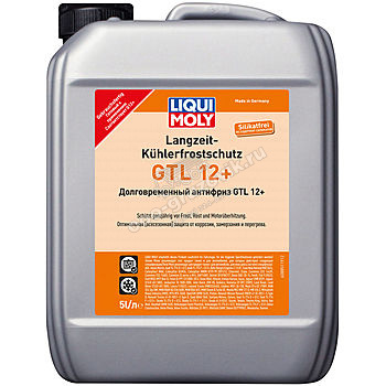 Антифриз красный LIQUI MOLY GTL 12 Plus Langzeit Kuhlerfrostschutz долговременный 5л., артикул: 8851