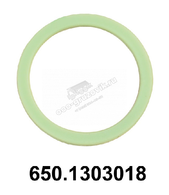 Кольцо уплотнительное трубки водянного насоса (силикон) ЯМЗ-650.10, артикул: 650.1303018