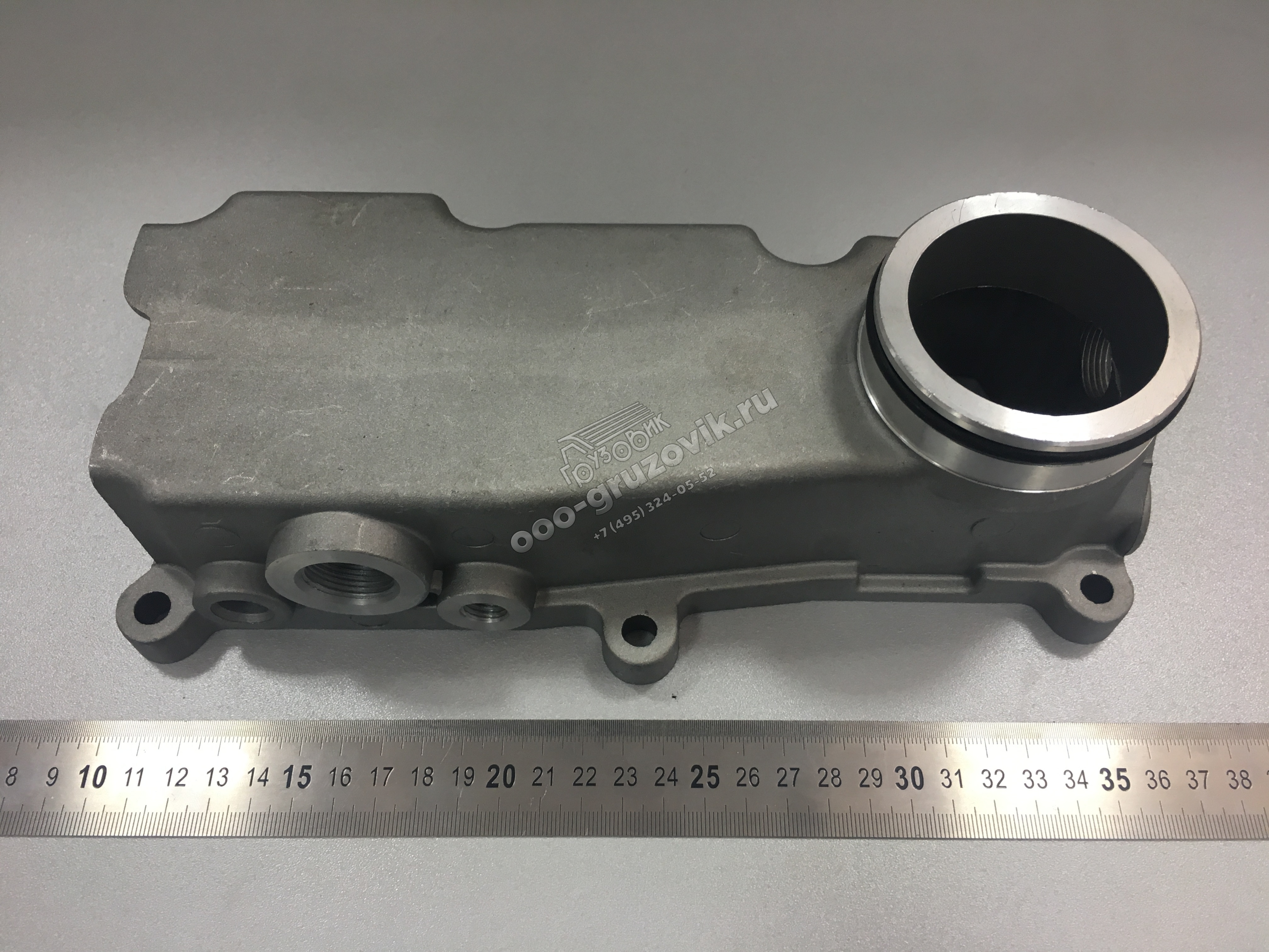 Коробка слива охлаждающей жидкости с головки блока ЯМЗ-650.10 (DF), артикул: 650.1303178