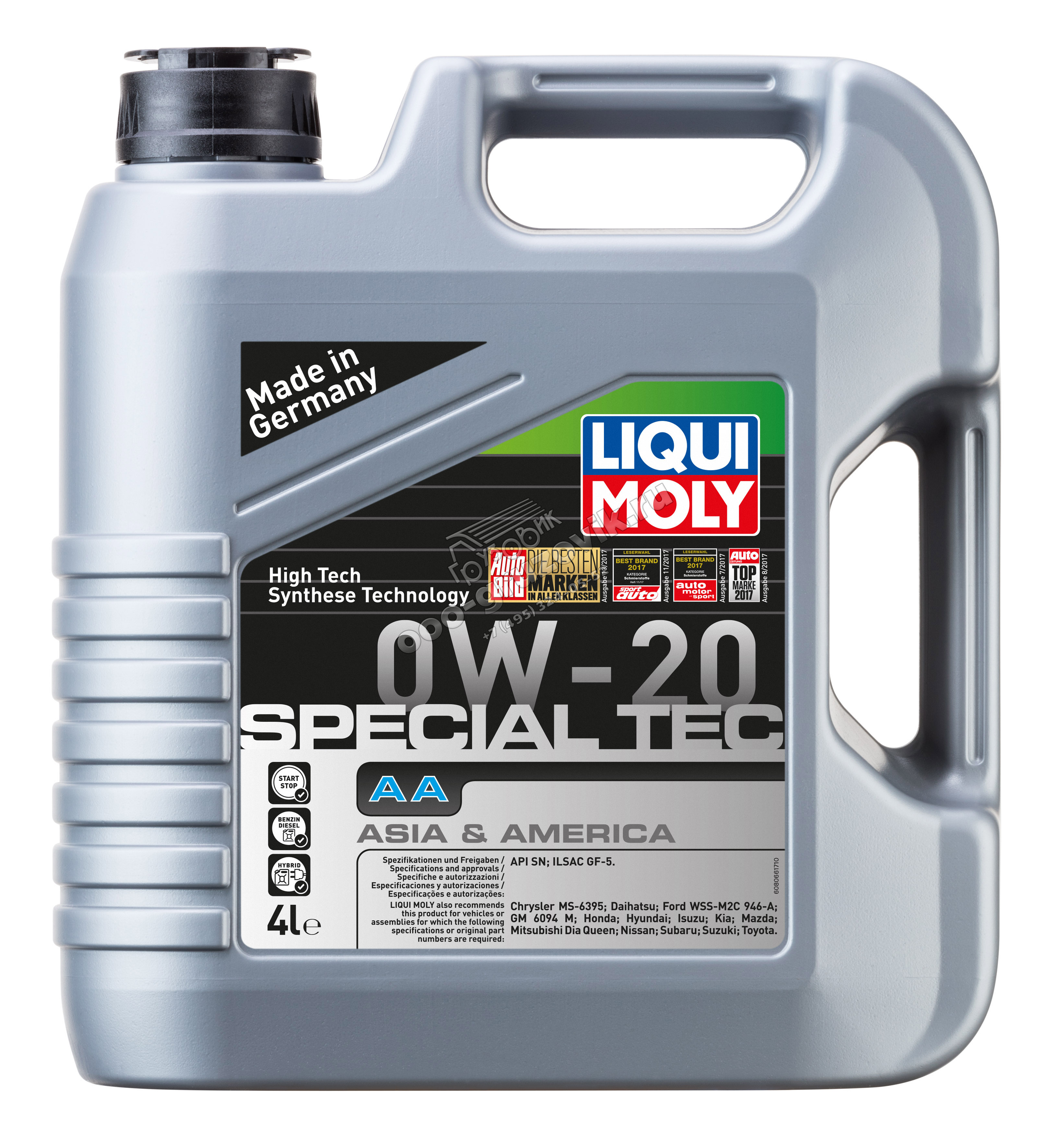  0W20 LIQUI MOLY HC Special Tec AA 0W-20  8066 4, : 9705